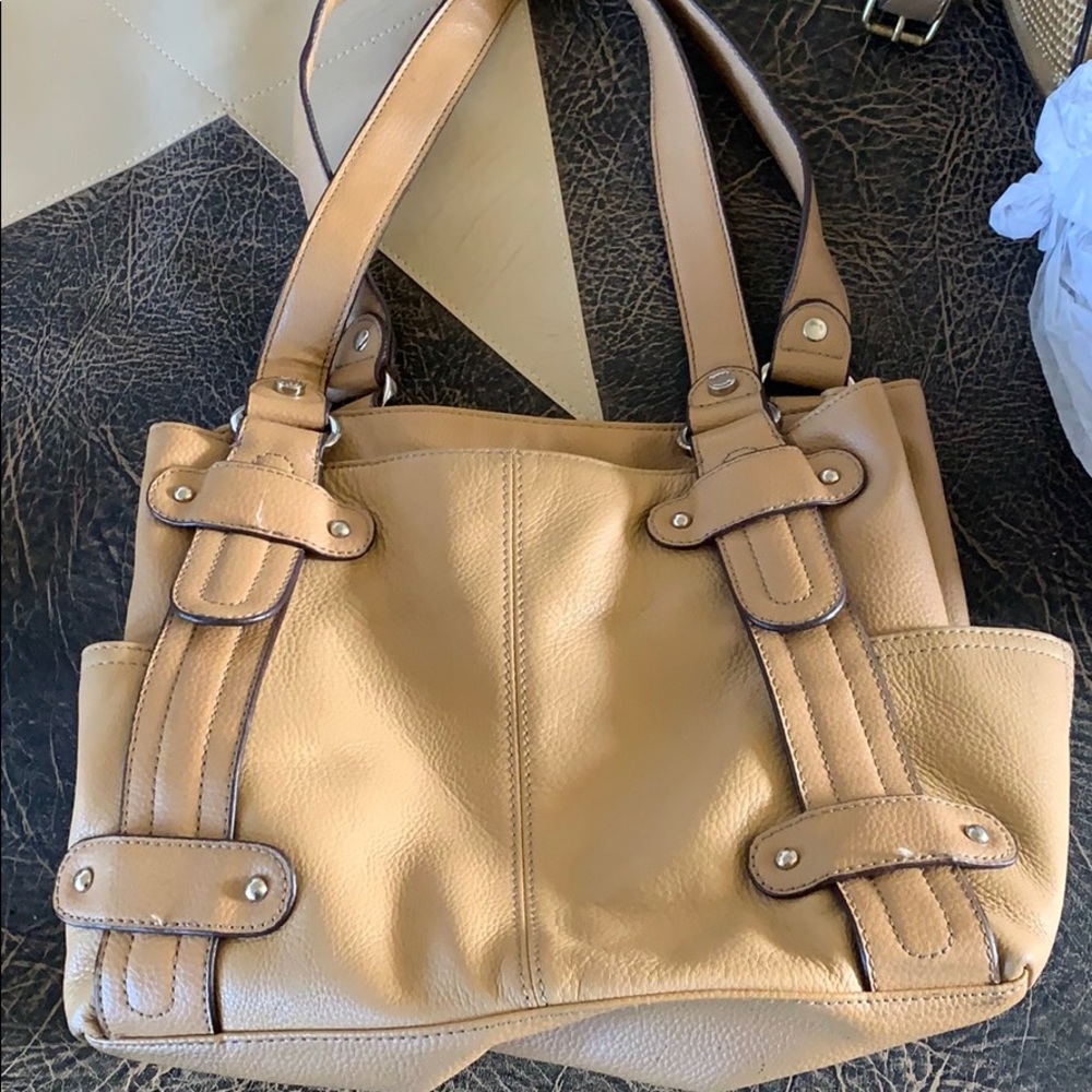 Tan Leather Purse